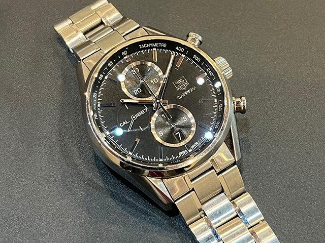 タグホイヤー カレラ   CAR2110.BA0720を愛知県のお客様より買取いたしました