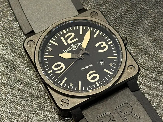 ベル&ロス BR03-92CFB-Rを東京都のお客様より買取いたしました