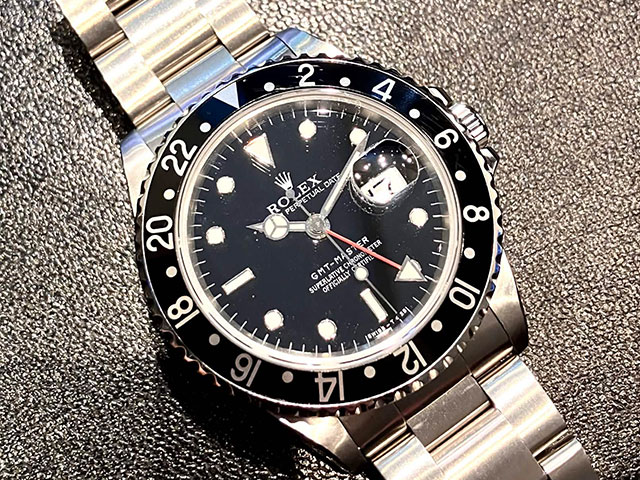 ロレックス GMTマスター 16700を東京都のお客様より買取いたしました