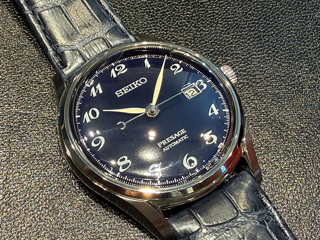 セイコー プレザージュ 琺瑯ダイヤル SARA019を東京都のお客様より買取いたしました